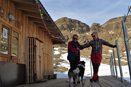 Rifugio Balicco (1995 m) e Bivacco Zamboni (2007 m) ad anello il 1 aprile 2019 - FOTOGALLERY